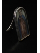 Miniatura dipinta a mano di Madonna su argento
