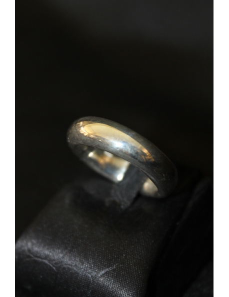Anello fedone in argento