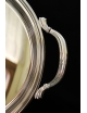 Vassoio ovale stile inglese con manici in argento