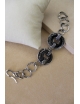 Bracciale in argento con onice