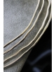 Collana girogola in argento modello onde