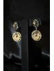 Orecchini fantasy in argento e bronzo