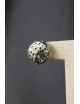 Coppia orecchini a sfera in argento