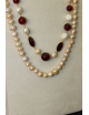 Charleston perle coltivate agata ruby