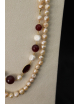 Charleston perle coltivate agata ruby