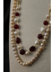 Charleston perle coltivate agata ruby