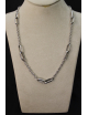 Collana a catena in argento cm60