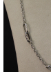 Collana a catena in argento cm60