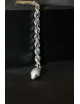 Bracciale corda in argento cm21