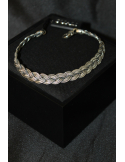 Bracciale modello corda in argento cm21