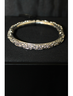Bracciale Bizantina rigido in argento