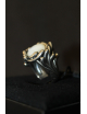 Anello Germogli con madreperla e argento