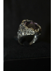 Anello in argento con cristallo ametista