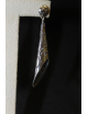 Coppia orecchini pendenti in argento modello wall