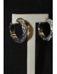 Coppia orecchini modello Bizantina mm30 in argento