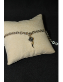 Bracciale con cornetto in argento