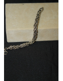 Bracciale medio modello bizantina in argento