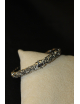 Bracciale rigido modello bizantina in argento