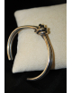 Bracciale in argento con nodo