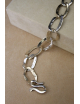 Bracciale maglie ovali in argento