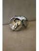 Anello goccia design in argento