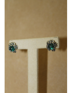 Orecchini bottone margherite garden