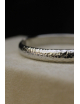 Bracciale bangle moon rock medio in argento