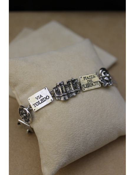 Bracciale Napoli in argento