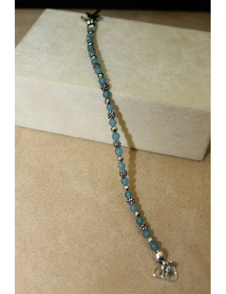 Bracciale rio angelite e argento