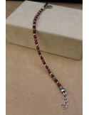 Bracciale rio coral e argento