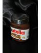 Barattolo Nutella con coperchio in bila di argento