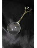 Lente di ingrandimento con manico in argento