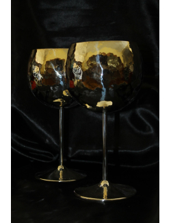 Balloon in bila di argento decanter