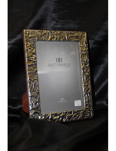 Cornice in argento massiccio fatta a mano cm13x18