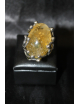 Anello con citrina e argento