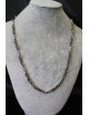 Collana in argento e bronzo modello catena