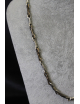 Collana in argento e bronzo modello catena
