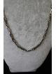 Collana in argento e bronzo modello catena