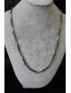 Collana in argento e bronzo modello catena