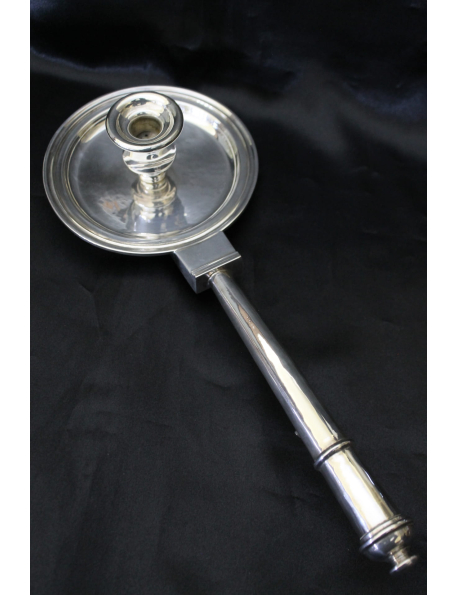 Bugia in argento massiccio con spazio per candela