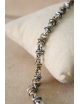 Bracciale nodini in argento e bronzo