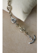 Bracciale spiraline in argento e bronzo