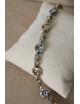 Bracciale spiraline in argento e bronzo