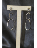 Coppia orecchini fantasia in argento