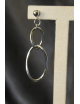 Coppia orecchini fantasia in argento