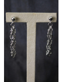 Coppia orecchini catena in argento