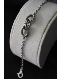 Bracciale intrecci in argento