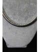 Collana tubogas in argento cm 45