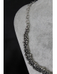 Collana perlage in argento cm 40