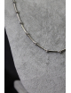 Collana satellite in argento cm 44